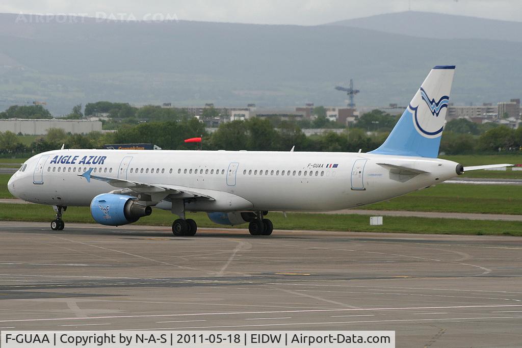 F-GUAA, 1998 Airbus A321-211 C/N 808, Arriving