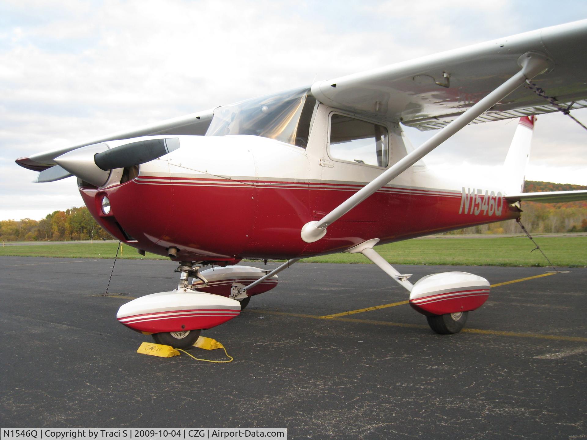 N1546Q, 1971 Cessna 150L C/N 15072846, This photo was taken before most of the restoration project was done (2008) and prior to moving it to Fitchburg, MA