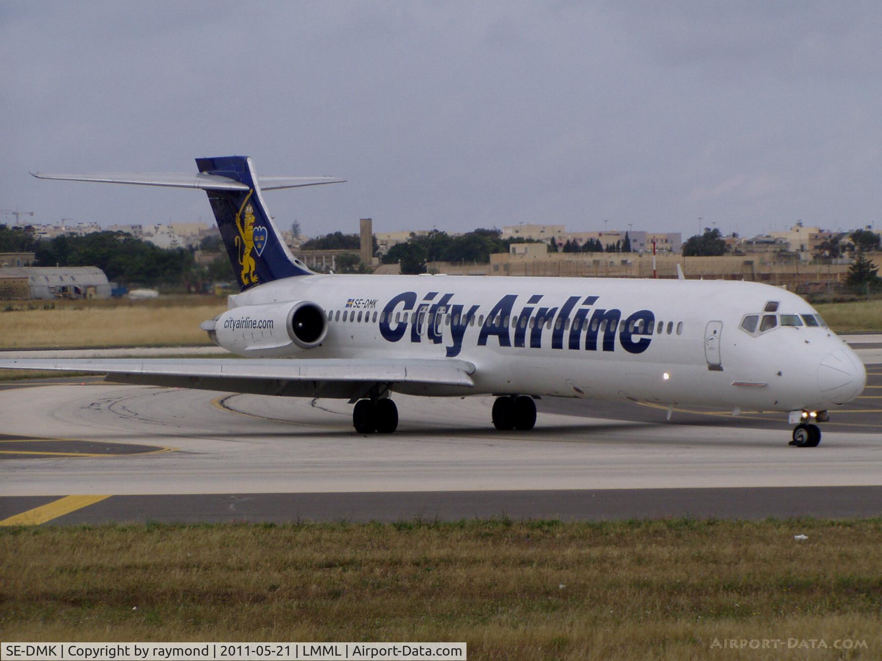 SE-DMK, 1991 McDonnell Douglas MD-87 (DC-9-87) C/N 53337, MD87 SE-DMK City Airline