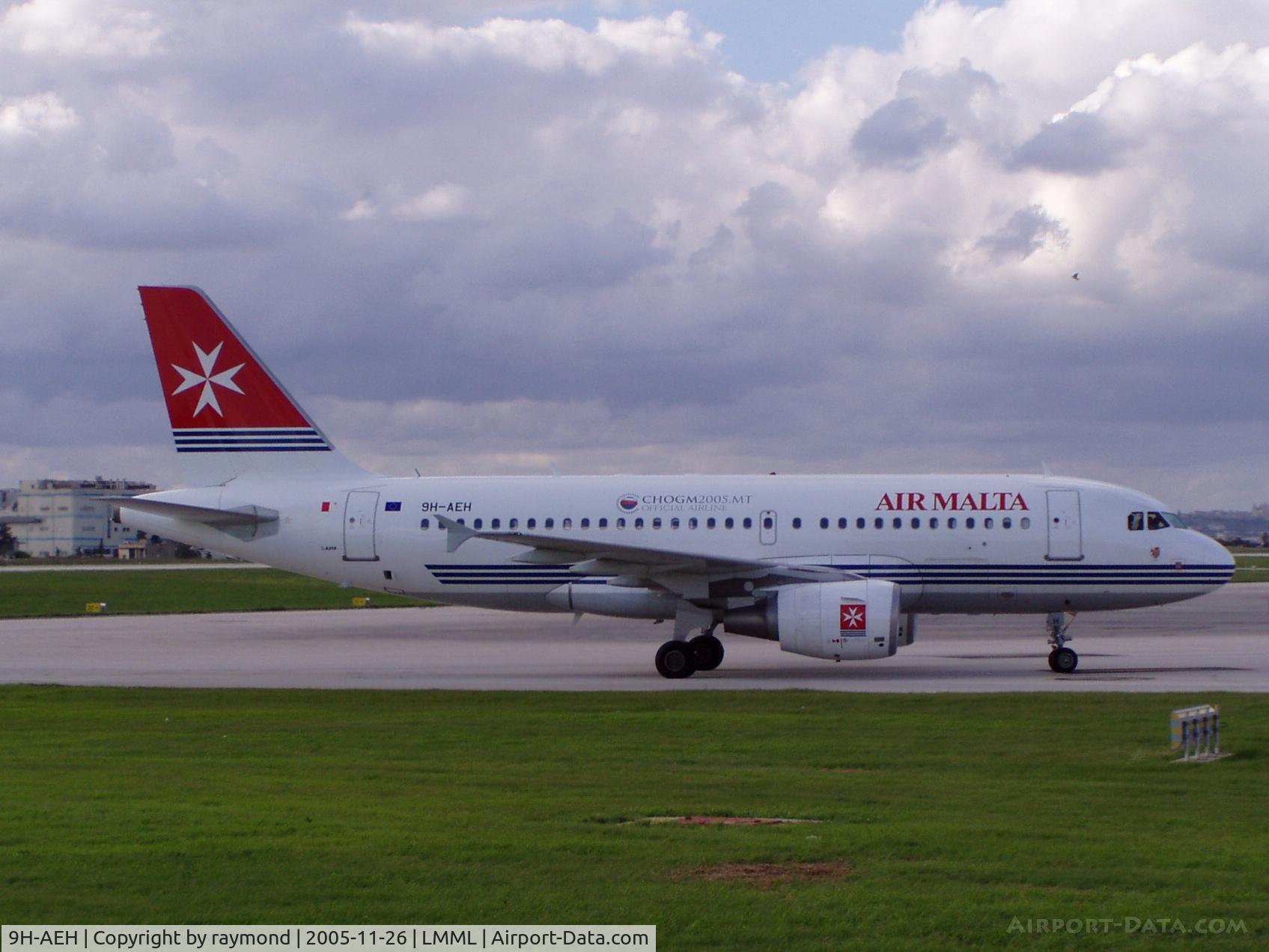 9H-AEH, 2004 Airbus A319-111 C/N 2122, A319 9H-AEH Air Malta