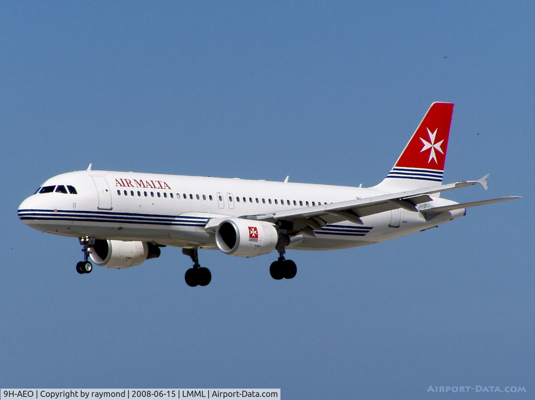 9H-AEO, 2006 Airbus A320-214 C/N 2768, A320 9H-AEO Air Malta