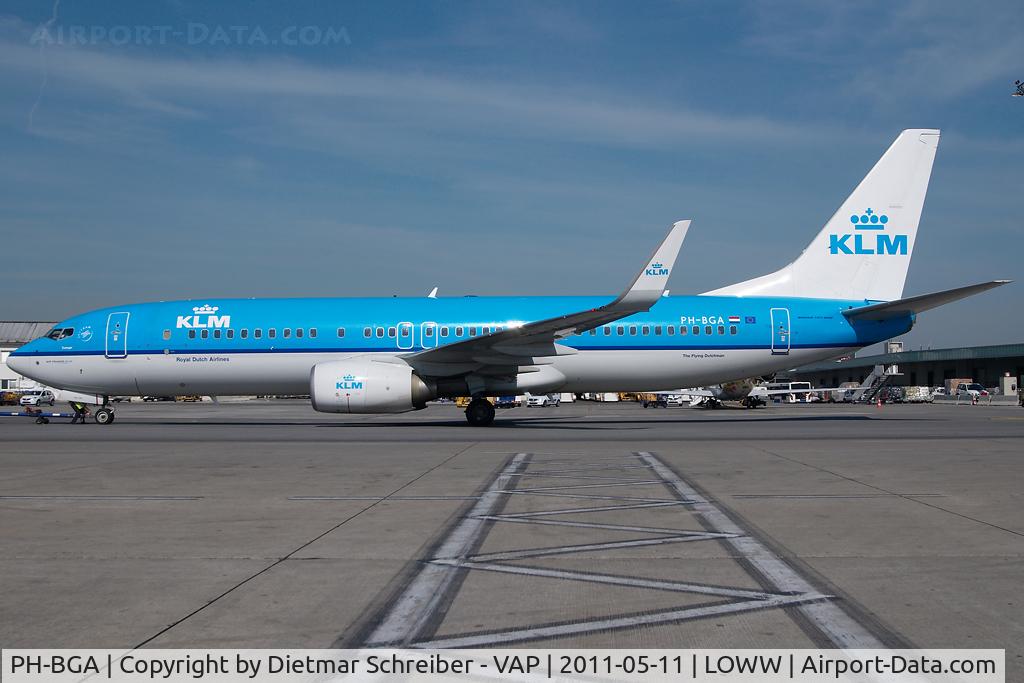 PH-BGA, 2008 Boeing 737-8K2 C/N 37593, KLM Boeing 737-800
