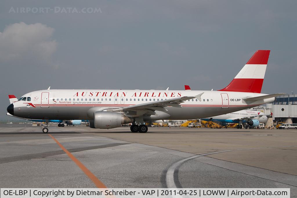 OE-LBP, 1998 Airbus A320-214 C/N 797, Austrian Airlines Airbus 320