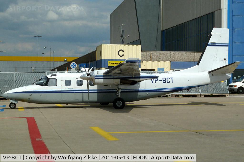 VP-BCT, 1986 Gulfstream Aerospace 695B Jetprop 1000B C/N 96208, visitor