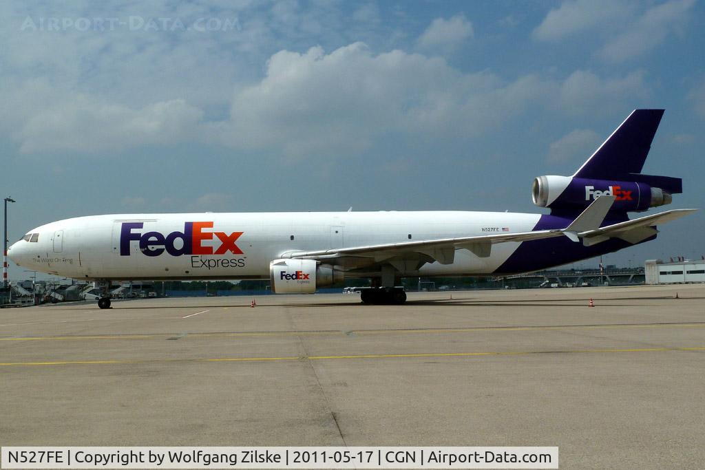 N527FE, 1996 McDonnell Douglas MD-11F C/N 48601, visitor