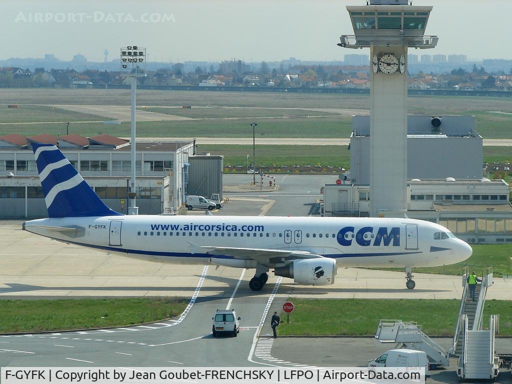 F-GYFK, 1995 Airbus A320-214 C/N 533, CCM AIR CORSICA