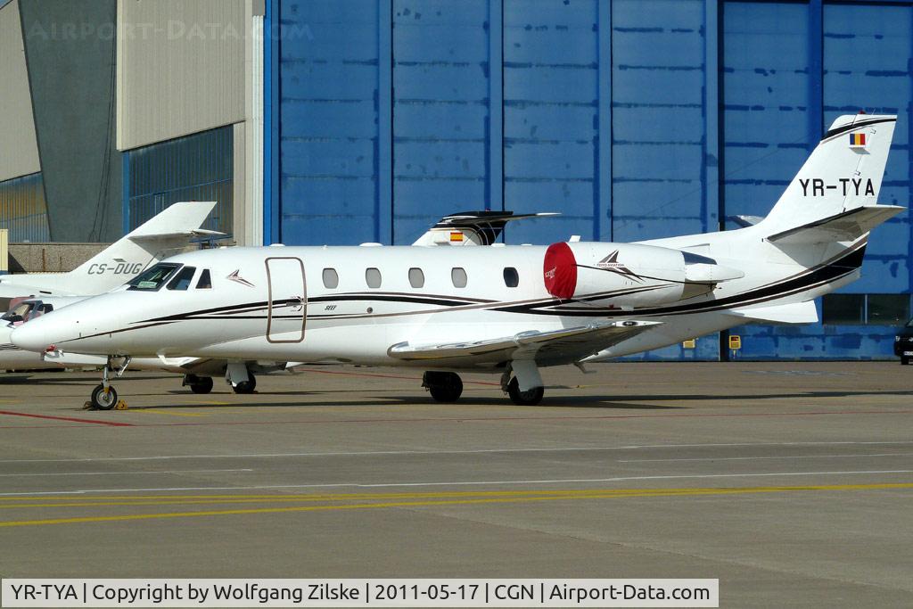 YR-TYA, 2010 Cessna 560XL Citation  XLS C/N 560-6075, visitor