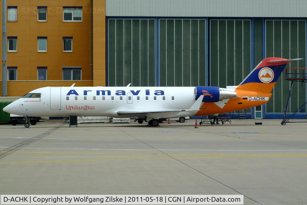 D-ACHK, 2000 Canadair CRJ-200LR (CL-600-2B19) C/N 7499, visitor