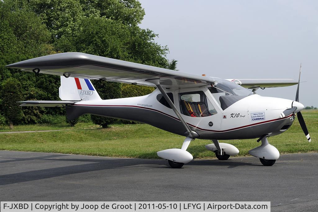 F-JXBD, Skyeton America Inc K10 Swift C/N 0000, new delivery to the Aeroclub Louis Bleriot at Cambrai-Niergnies