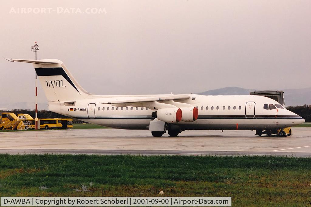 D-AWBA, 1989 British Aerospace BAe.146-300 C/N E3134, D-AWBA