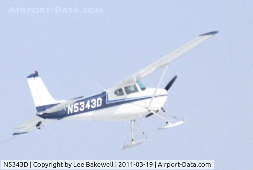 N5343D, 1958 Cessna 180A C/N 50241, While Operating out of Forest Lake, MN