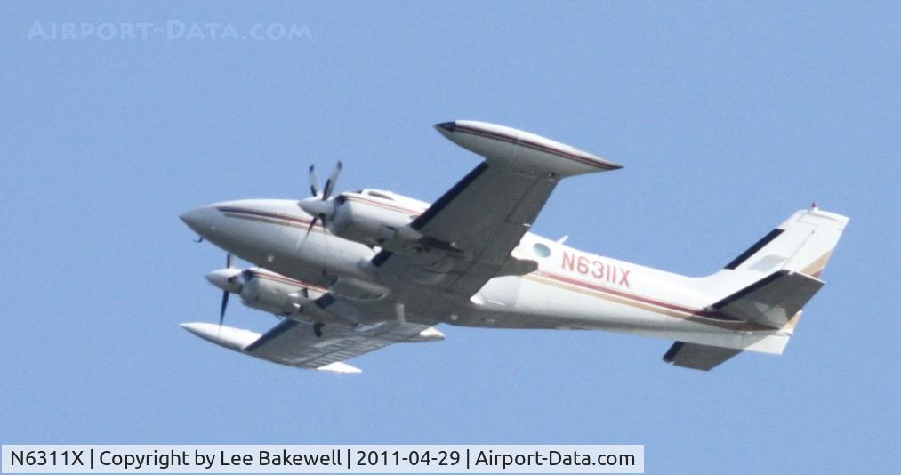 N6311X, 1978 Cessna 340A C/N 340A0482, While overflying Forest Lake, MN