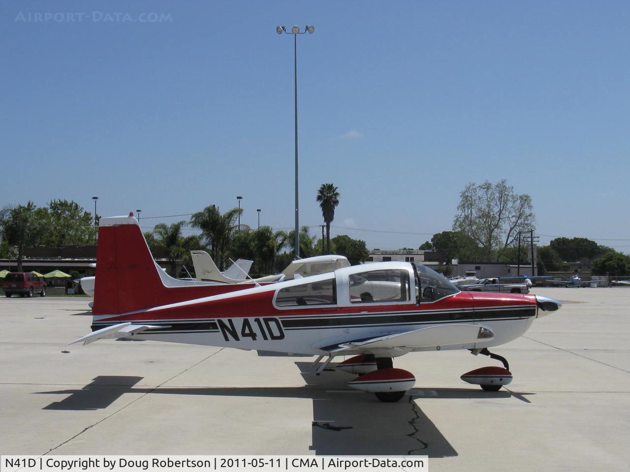N41D, 1978 Gulfstream American Corp AA-5B C/N AA5B0993, 1978 Gulfstream American AA-5B TIGER, Lycoming O&VO-360 180 Hp