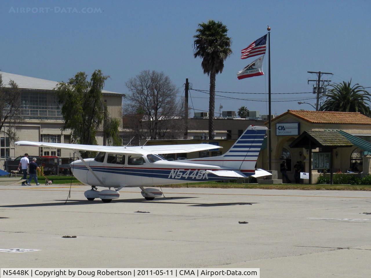 N5448K, 1980 Cessna 172P C/N 17274115, 1980 Cessna 172P SKYHAWK, Lycoming O-320-D2J 160 Hp