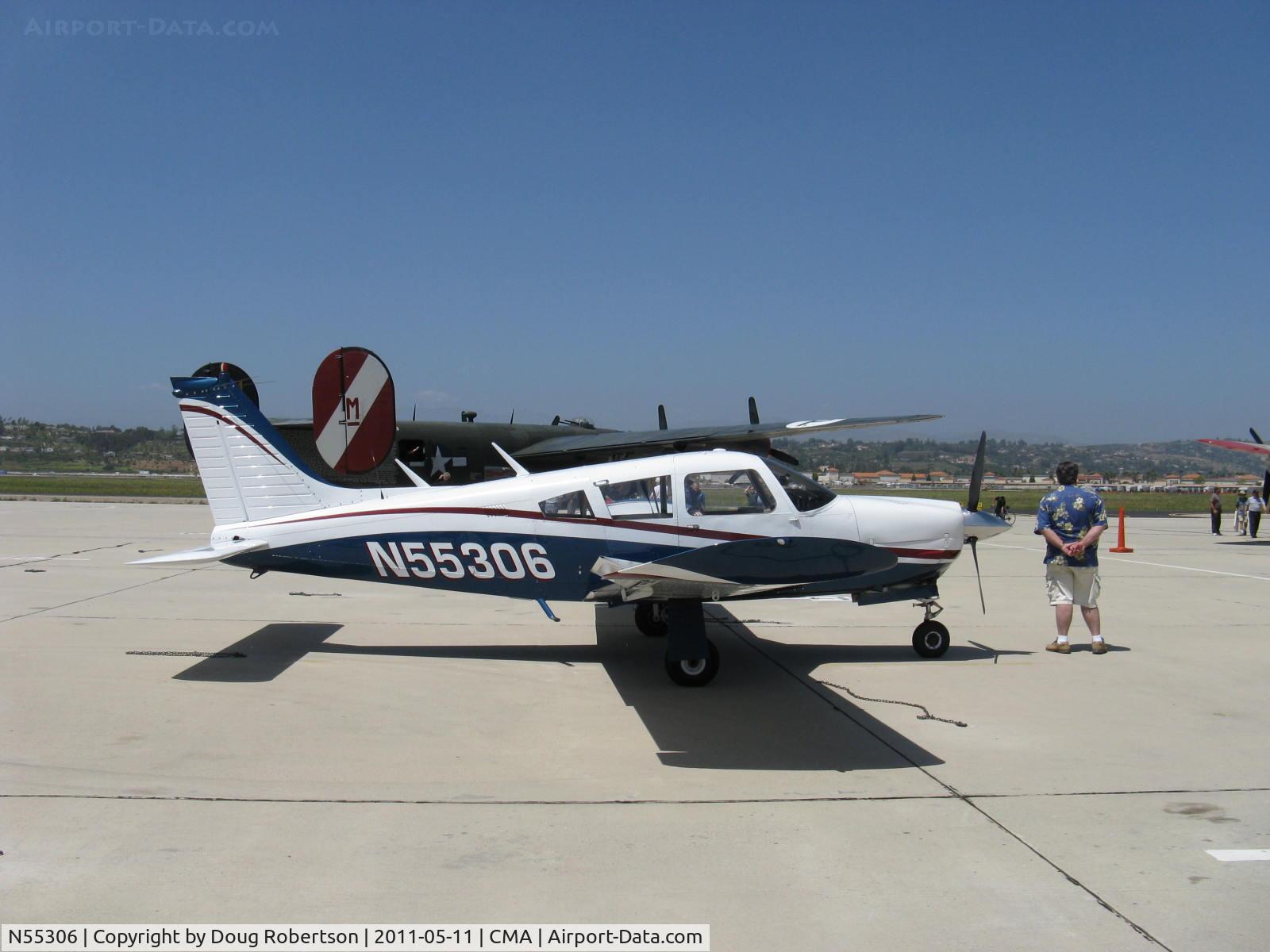 N55306, 1973 Piper PA-28R-200 C/N 28R-7335212, 1973 Piper PA-28R-200B ARROW II, Lycoming IO-360-C1C 200 Hp