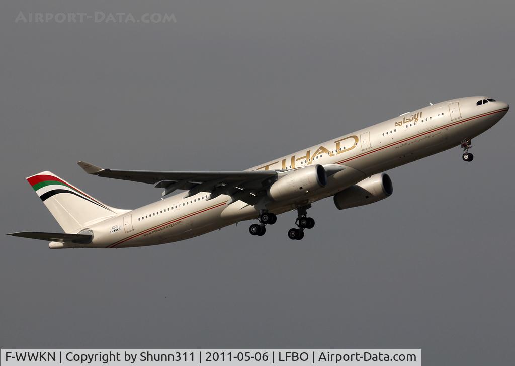 F-WWKN, 2011 Airbus A330-343X C/N 1205, C/n 1205 - To be A6-AFD