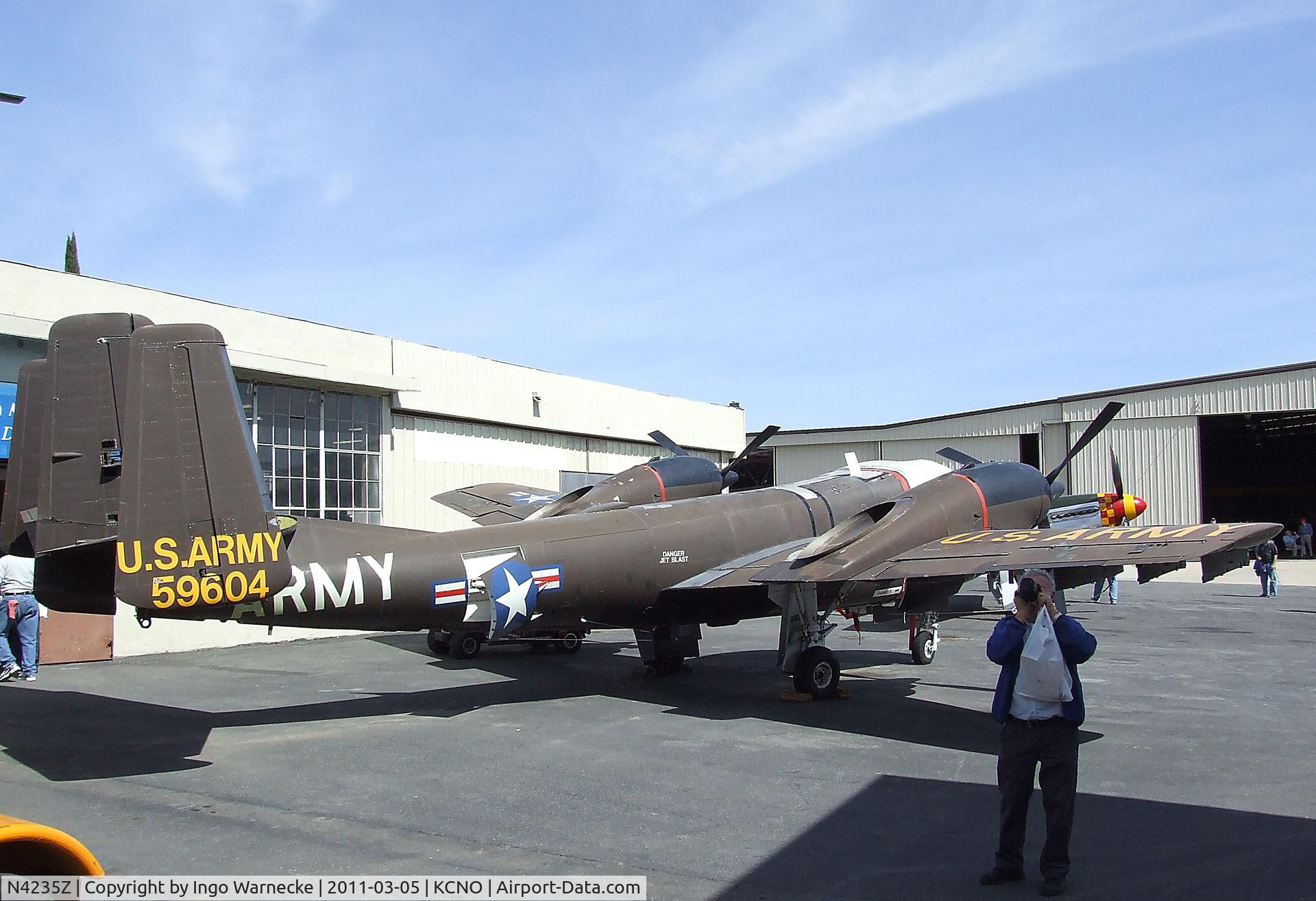 N4235Z, 1959 Grumman OV-1A Mohawk C/N Not found (2), Grumman OV-1A Mohawk at the Planes of Fame Air Museum, Chino CA