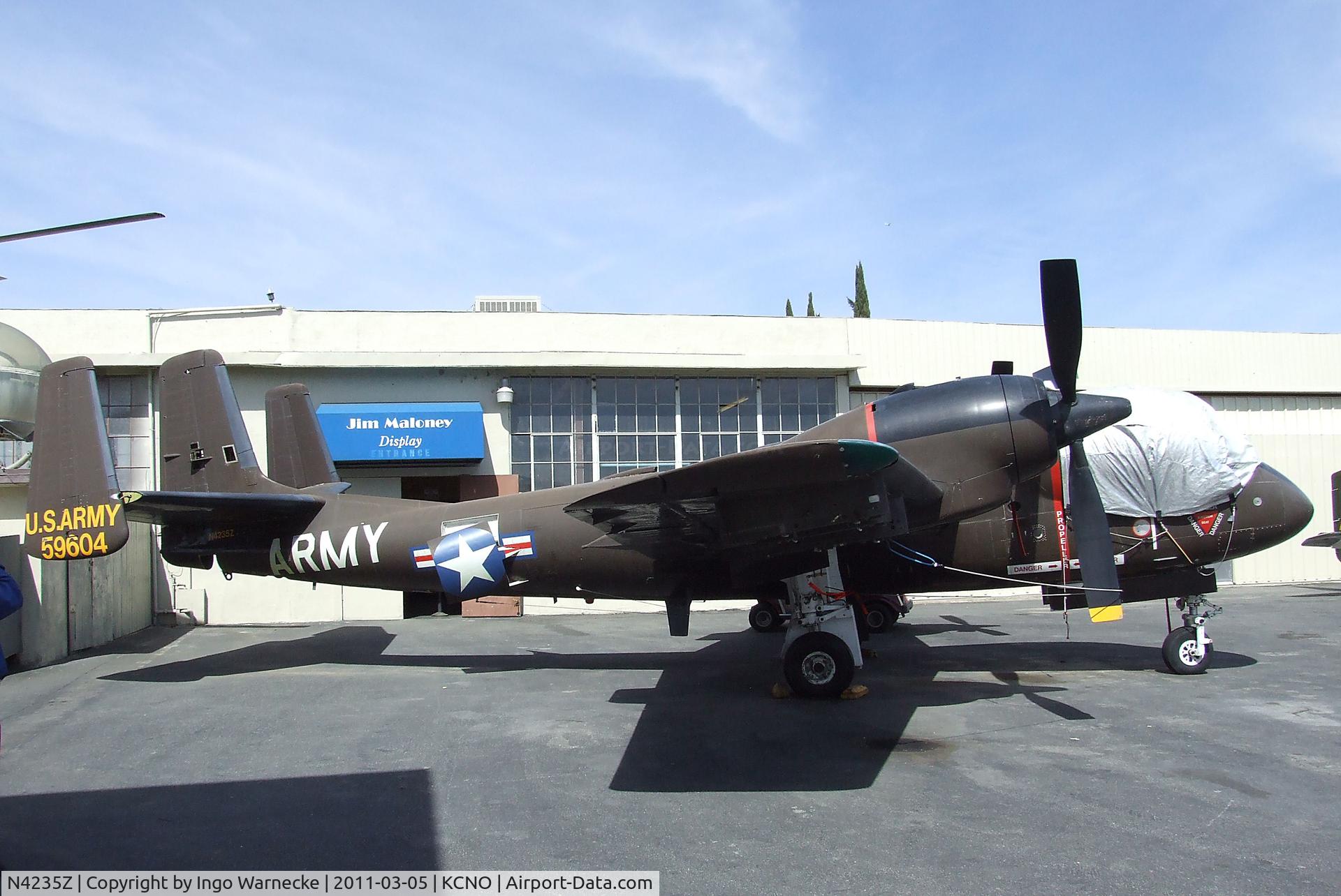 N4235Z, 1959 Grumman OV-1A Mohawk C/N Not found (2), Grumman OV-1A Mohawk at the Planes of Fame Air Museum, Chino CA