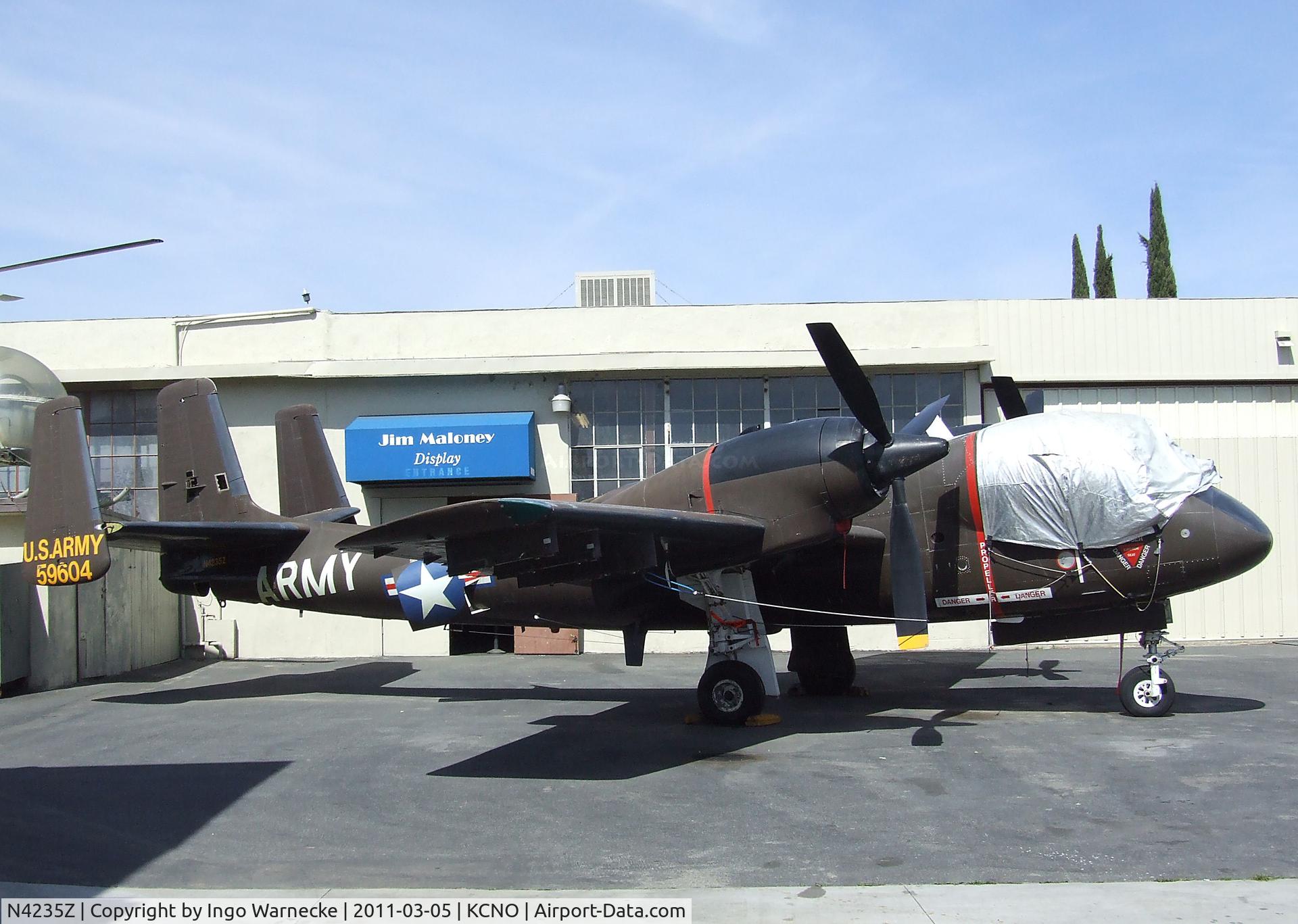 N4235Z, 1959 Grumman OV-1A Mohawk C/N Not found (2), Grumman OV-1A Mohawk at the Planes of Fame Air Museum, Chino CA