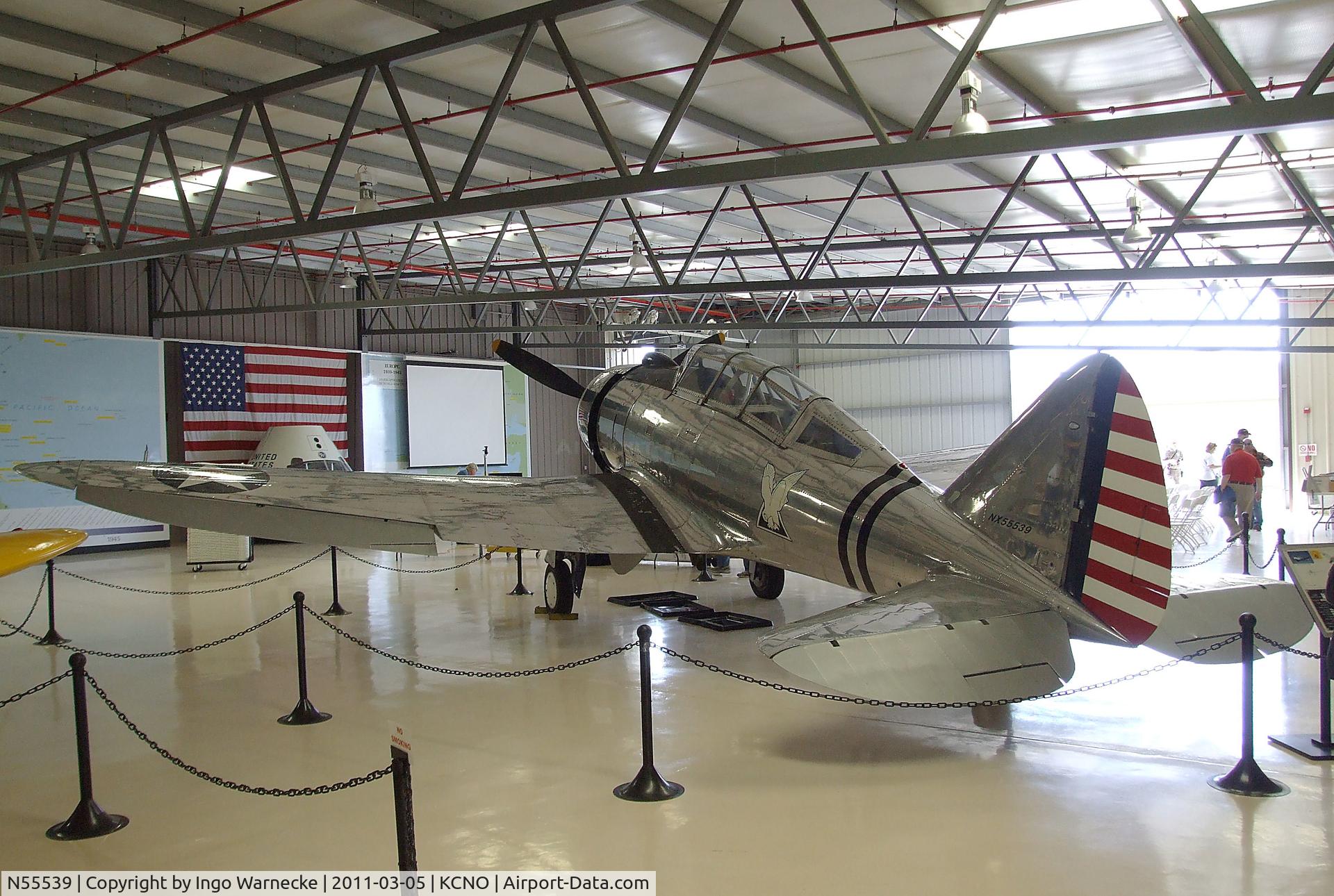 N55539, 1940 Republic AT-12 Guardsman C/N 483-38, Republic AT-12 at the Planes of Fame Air Museum, Chino CA