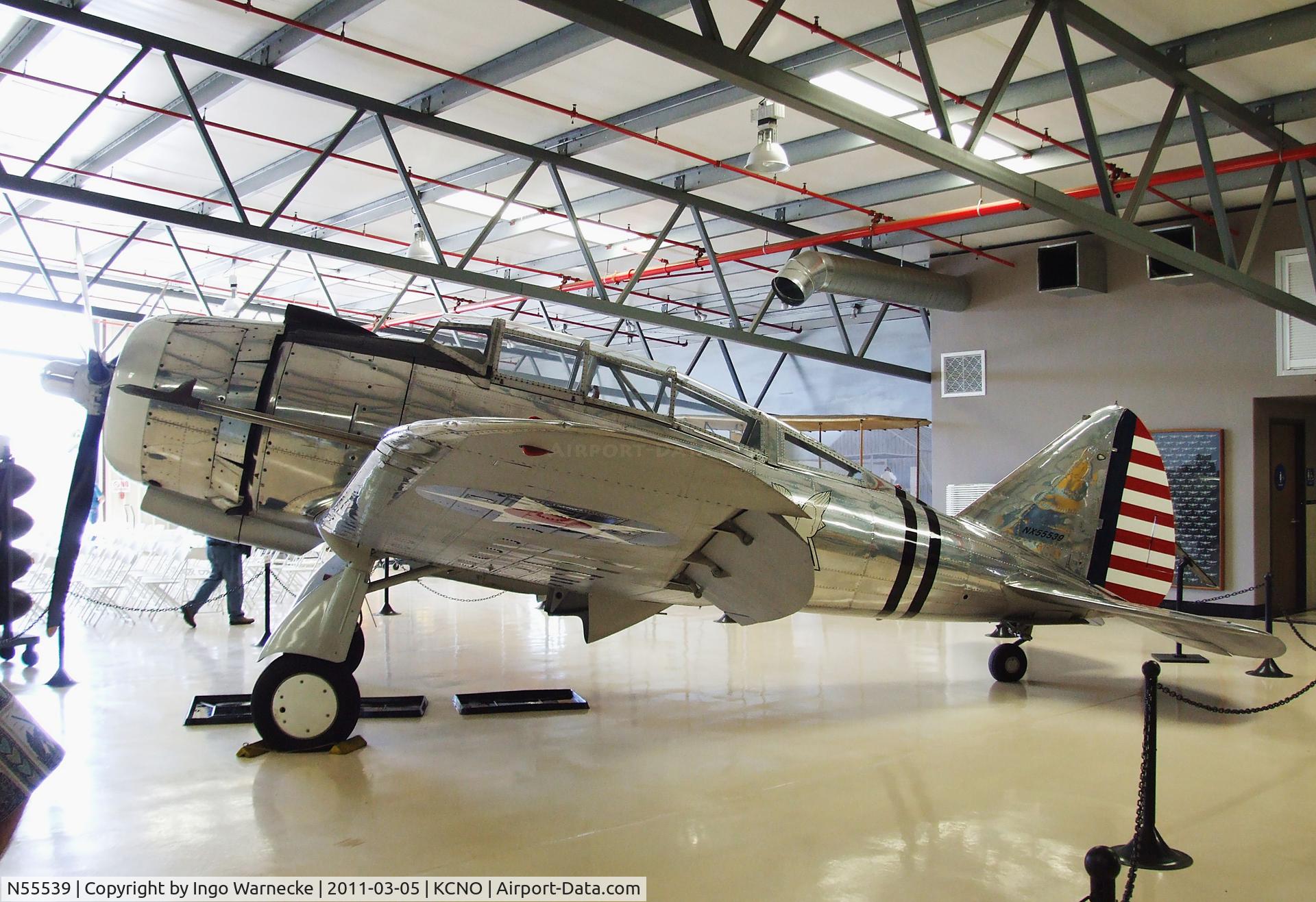 N55539, 1940 Republic AT-12 Guardsman C/N 483-38, Republic AT-12 at the Planes of Fame Air Museum, Chino CA
