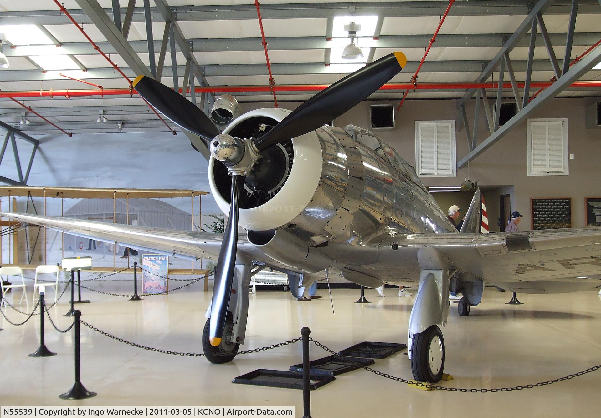 N55539, 1940 Republic AT-12 Guardsman C/N 483-38, Republic AT-12 at the Planes of Fame Air Museum, Chino CA