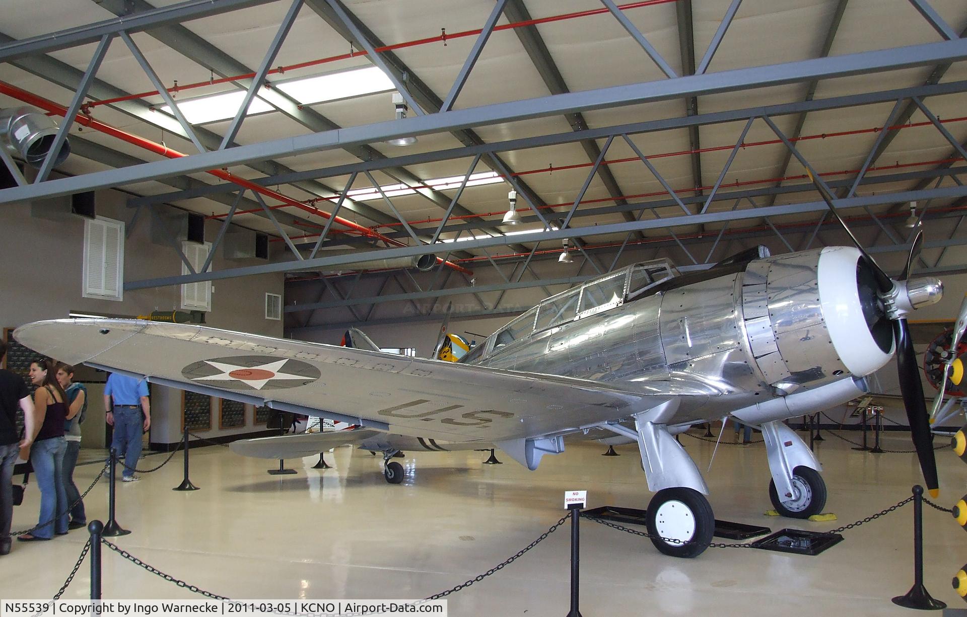 N55539, 1940 Republic AT-12 Guardsman C/N 483-38, Republic AT-12 at the Planes of Fame Air Museum, Chino CA