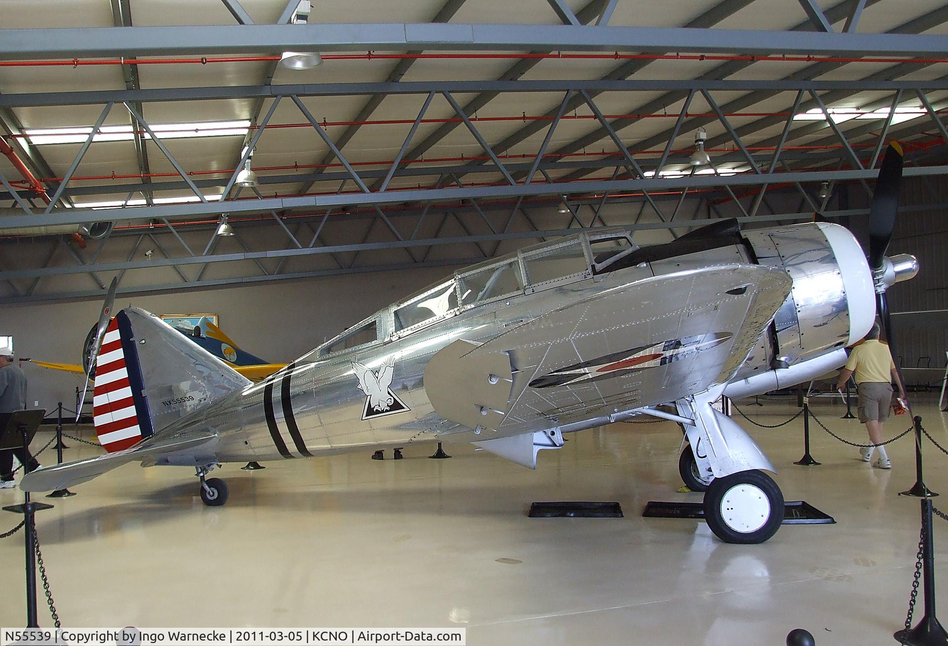 N55539, 1940 Republic AT-12 Guardsman C/N 483-38, Republic AT-12 at the Planes of Fame Air Museum, Chino CA