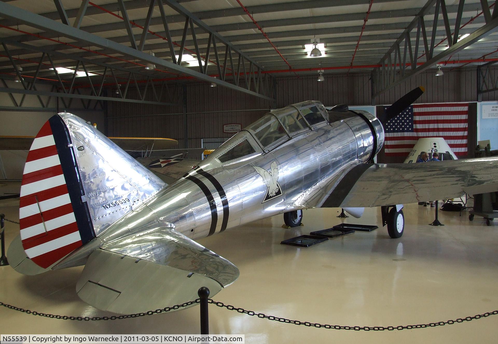 N55539, 1940 Republic AT-12 Guardsman C/N 483-38, Republic AT-12 at the Planes of Fame Air Museum, Chino CA