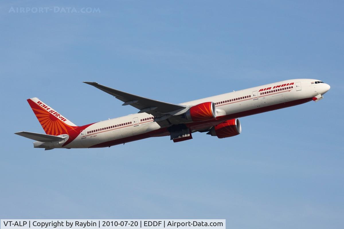 VT-ALP, 2009 Boeing 777-337/ER C/N 36314, back home to India