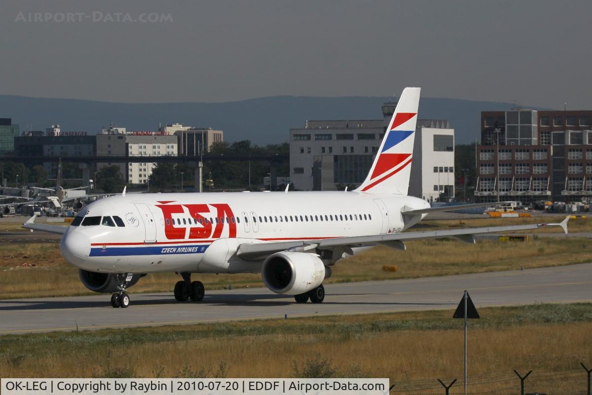OK-LEG, 2006 Airbus A320-214 C/N 2789, on the taxiway