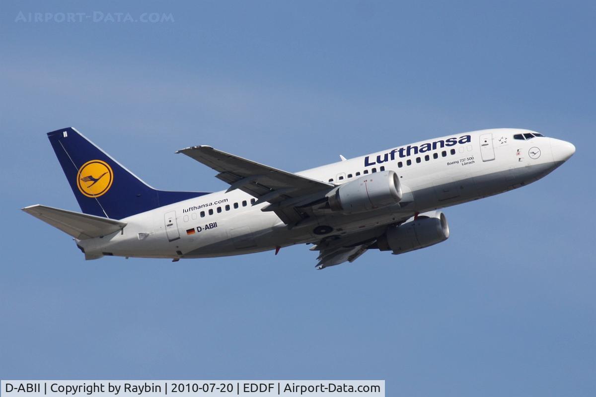 D-ABII, 1991 Boeing 737-530 C/N 24822, Baptized 