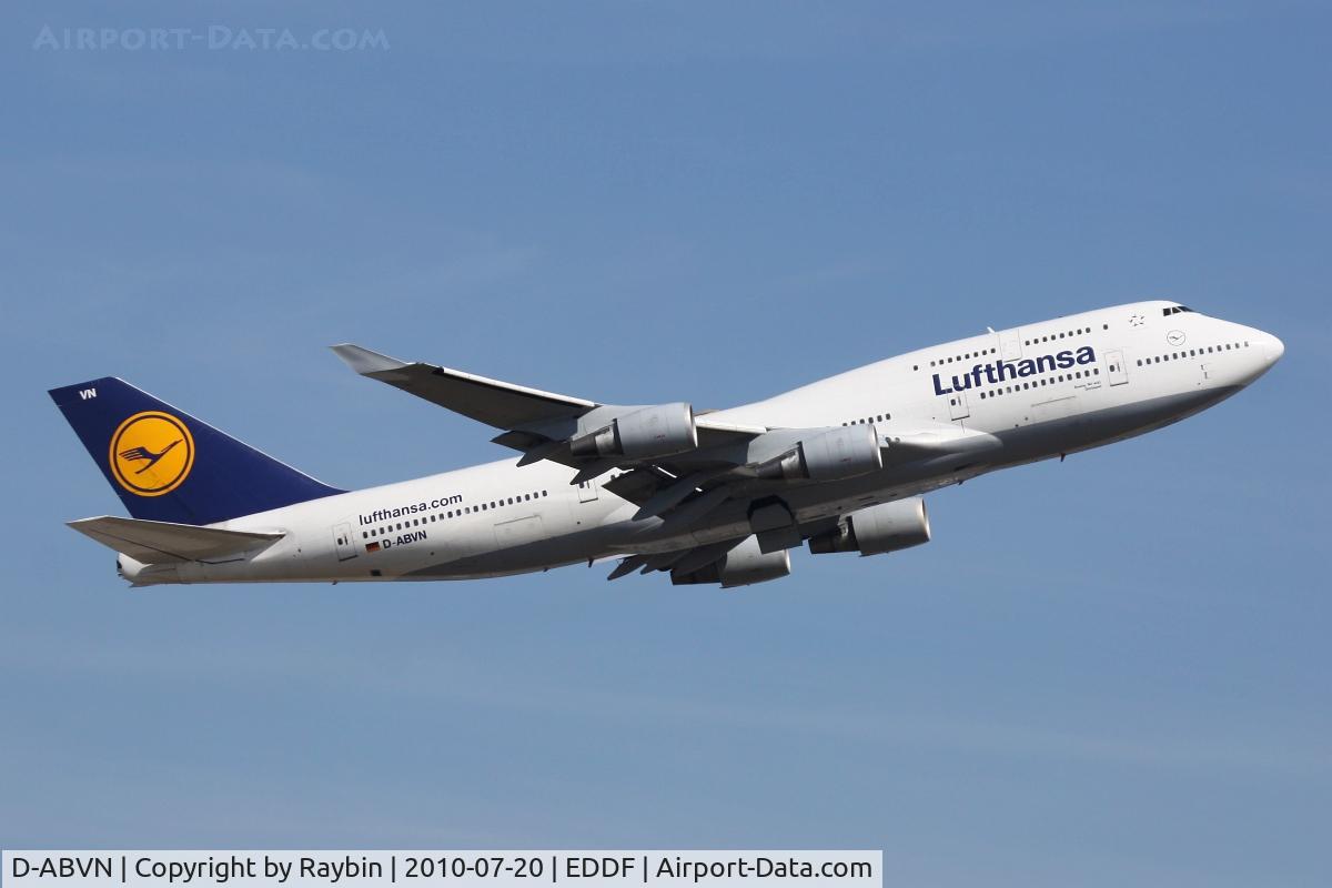 D-ABVN, 1992 Boeing 747-430 C/N 26427, baptized 