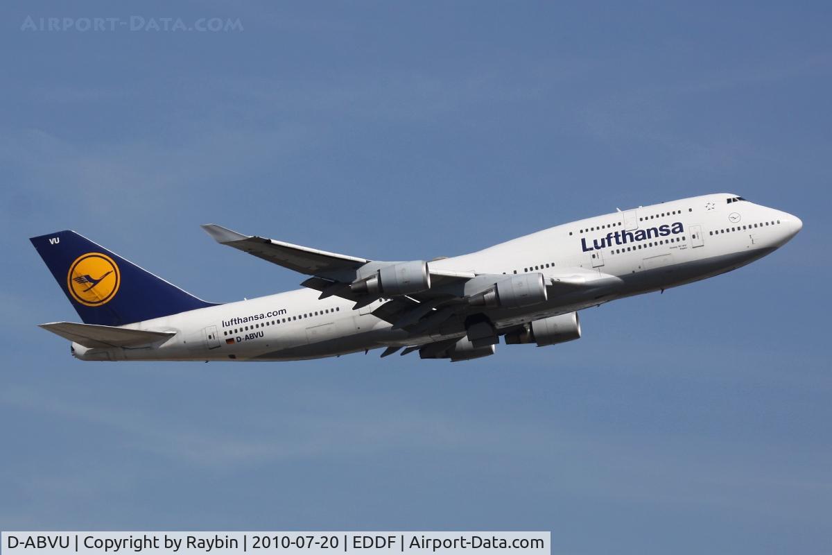 D-ABVU, 1998 Boeing 747-430 C/N 29492, baptized 
