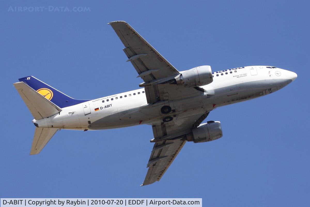 D-ABIT, 1991 Boeing 737-530 C/N 24943, baptized 
