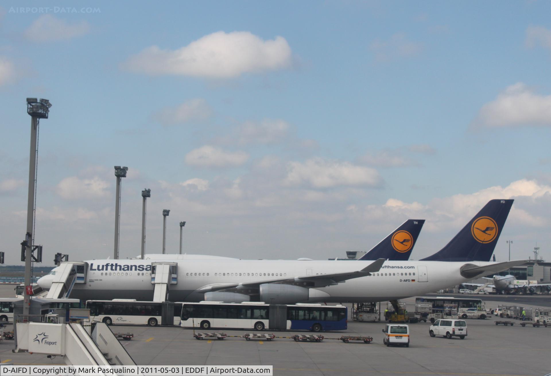 D-AIFD, 2001 Airbus A340-313X C/N 390, Airbus A330-300