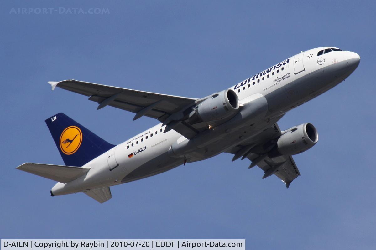 D-AILN, 1997 Airbus A319-114 C/N 700, baptized 