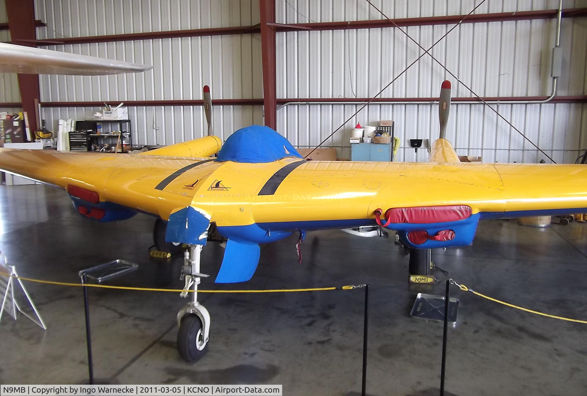 N9MB, 1945 Northrop N9M C/N 04, Northrop N9M at the Planes of Fame Air Museum, Chino CA