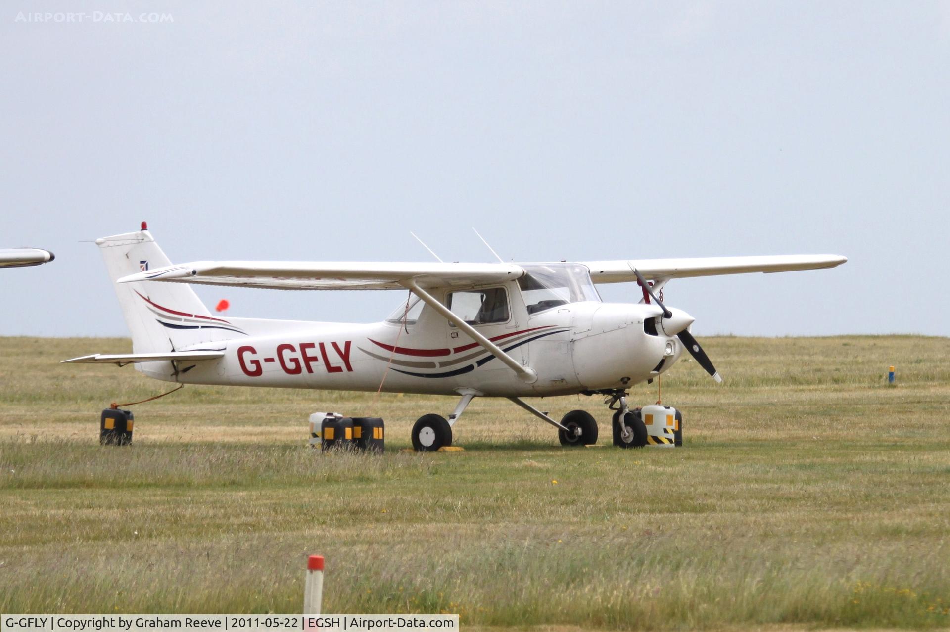G-GFLY, 1972 Reims F150L C/N 0822, Parked at Norwich.