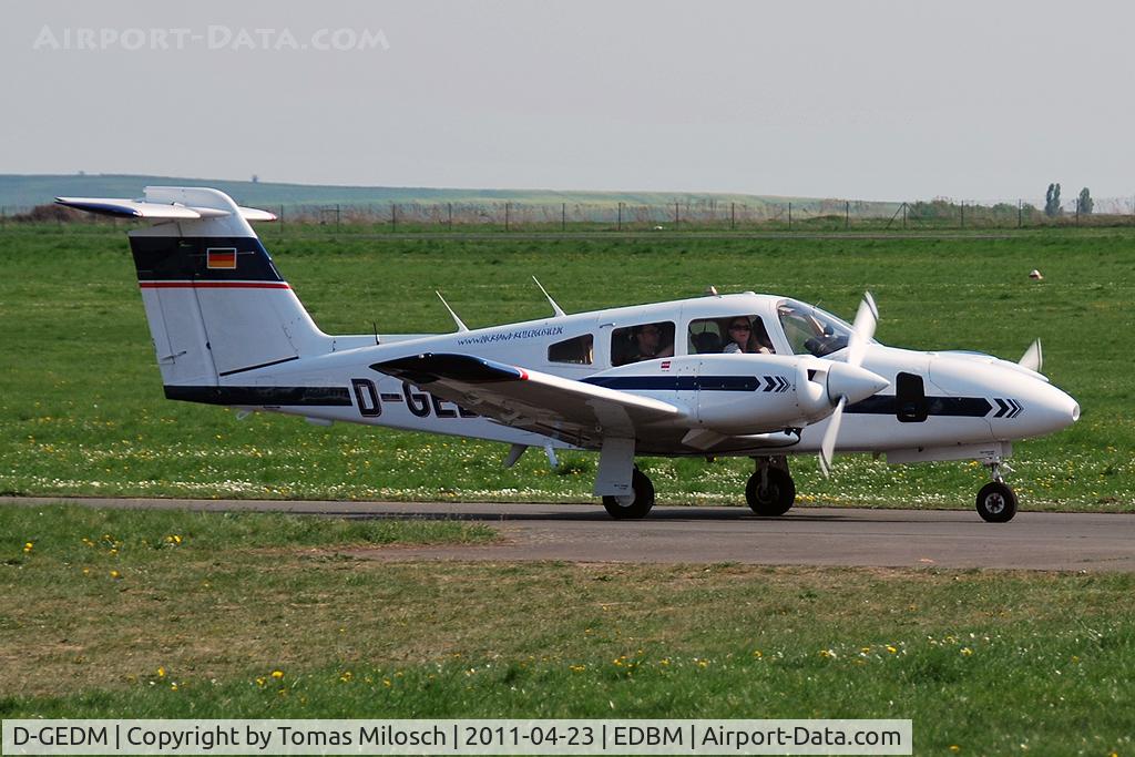 D-GEDM, 1979 Piper PA-44-180 Seminole Seminole C/N 44-7995232, Airport Magdeburg