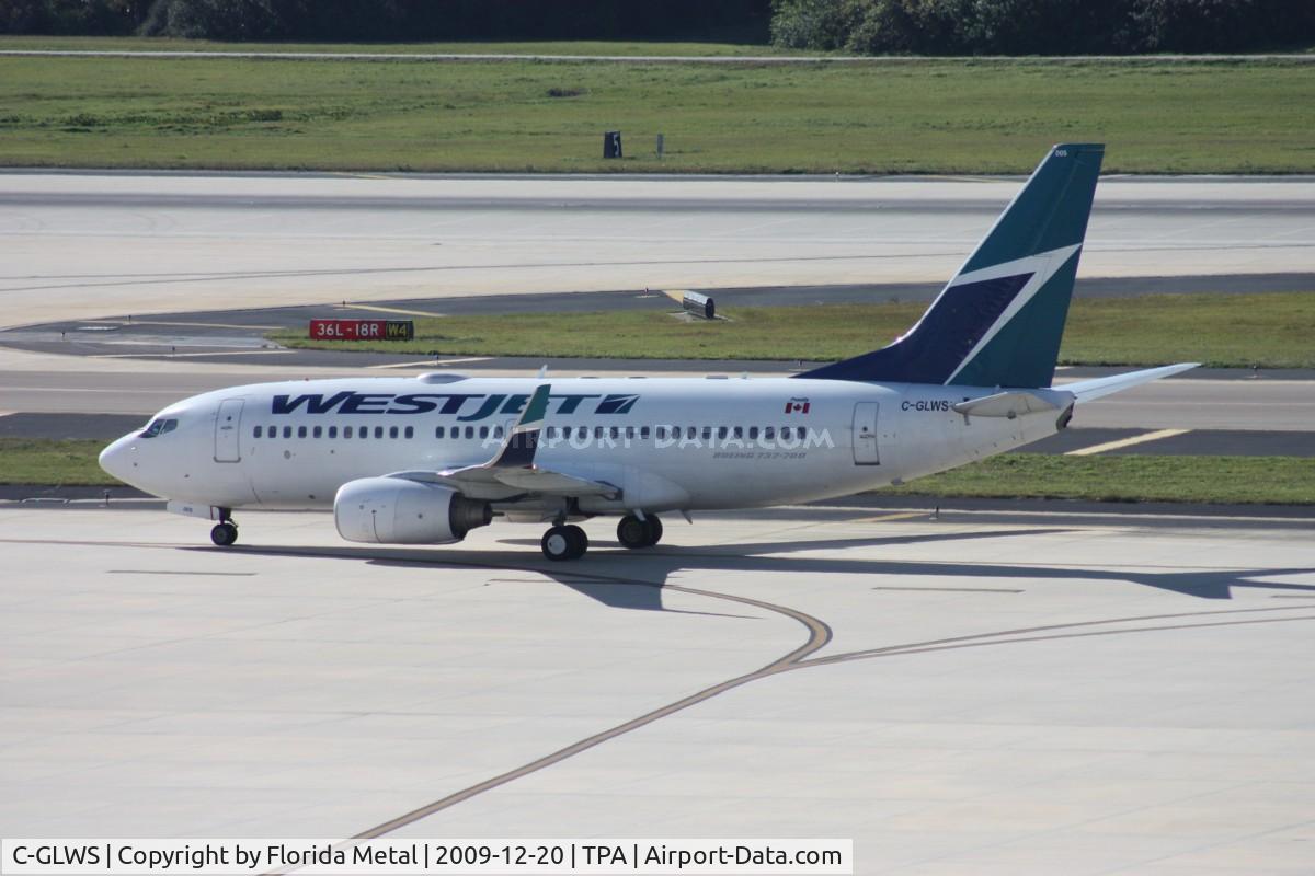 C-GLWS, 2001 Boeing 737-76N C/N 32581, West Jet 737