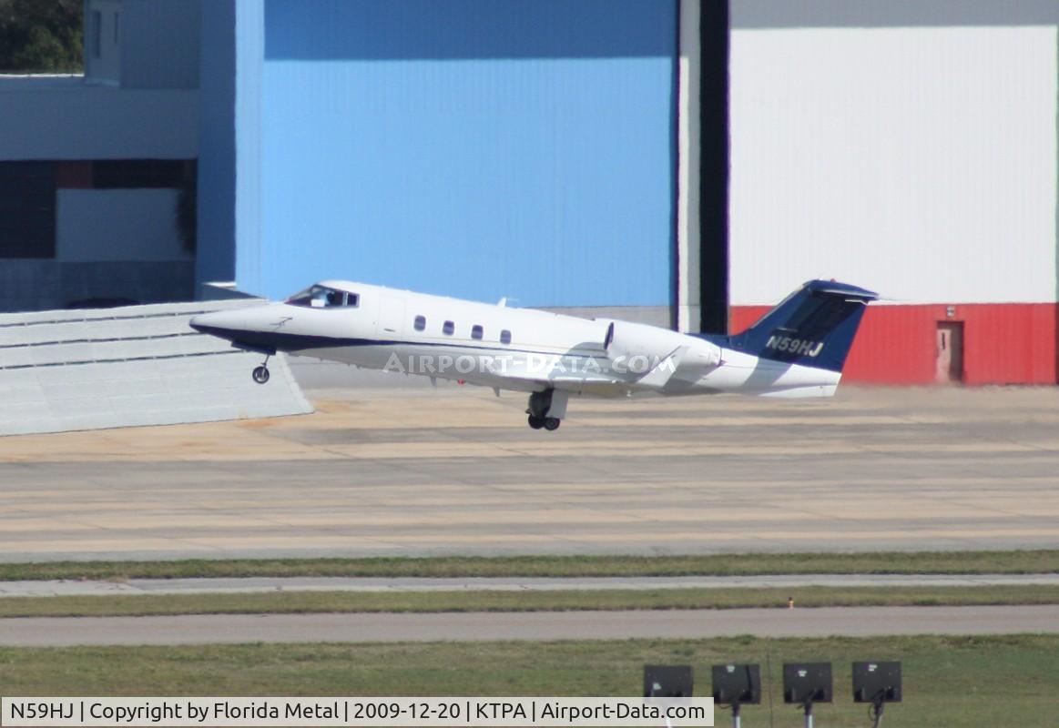 N59HJ, 1982 Gates Learjet 55 Longhorn C/N 027, Lear 55