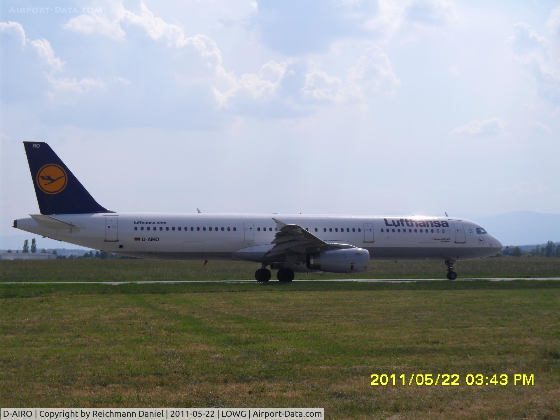 D-AIRO, 1995 Airbus A321-131 C/N 0563, Upgrad for usual 737-500 from Frankfurt