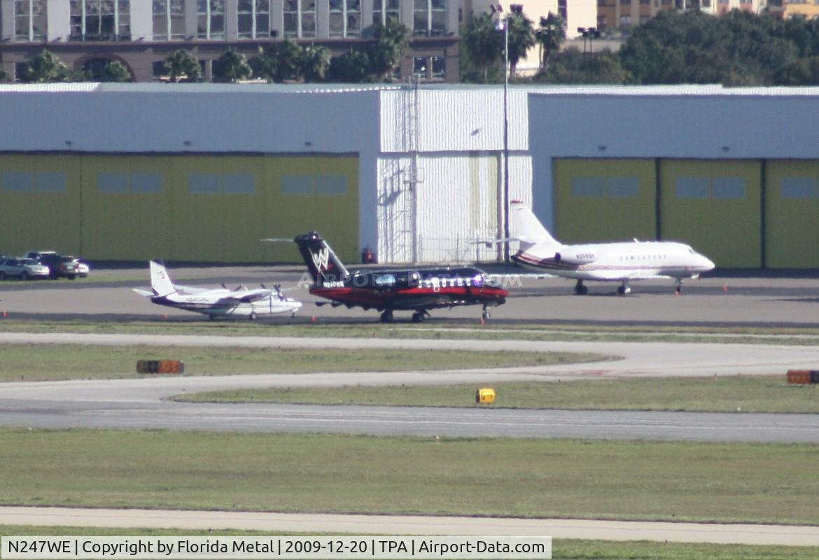 N247WE, 1998 Canadair Challenger 604 (CL-600-2B16) C/N 5369, WWE Challenger 604