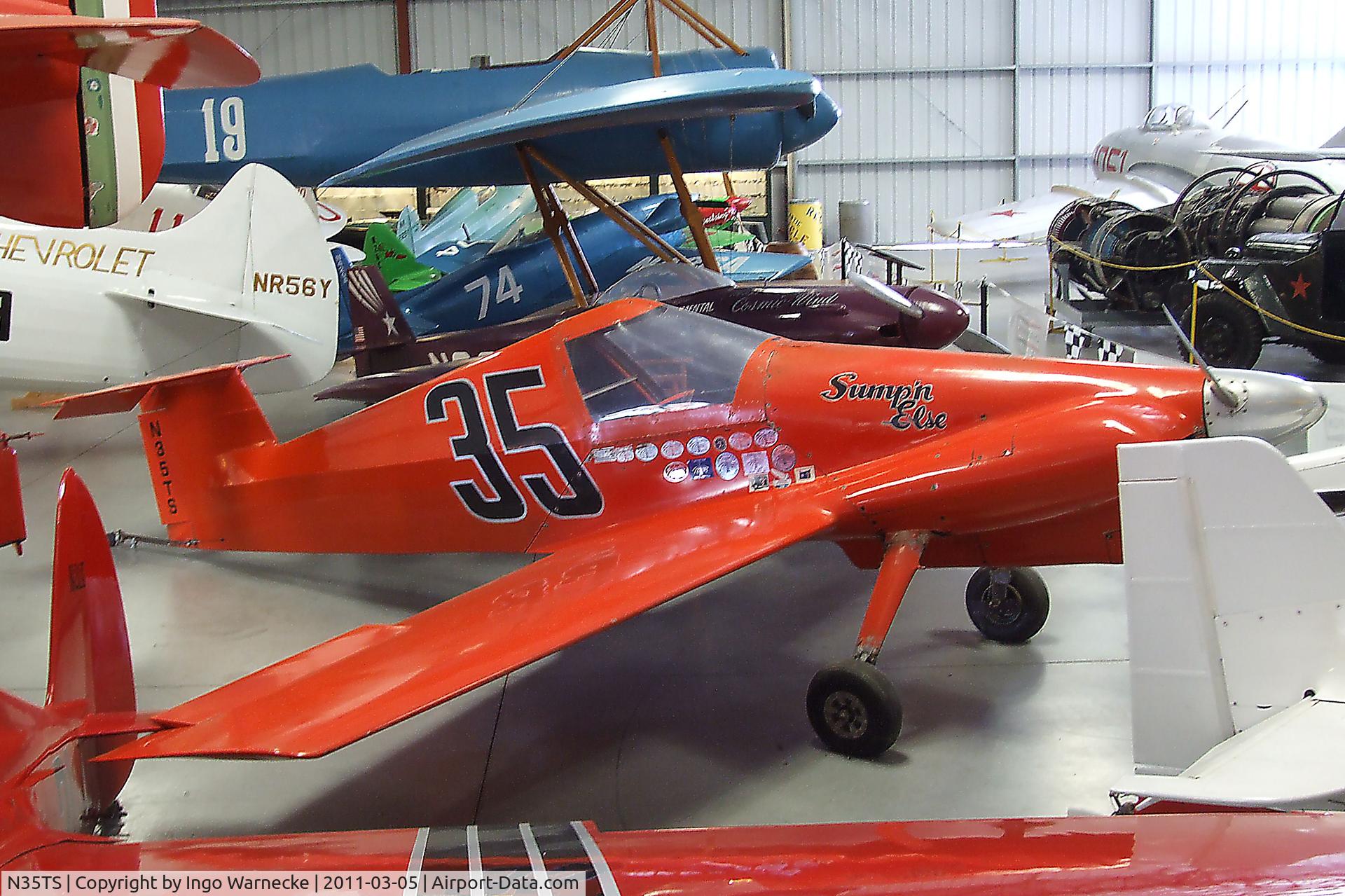N35TS, 1971 Hansen WH-1 C/N 1, Hansen WH-1 at the Planes of Fame Air Museum, Chino CA