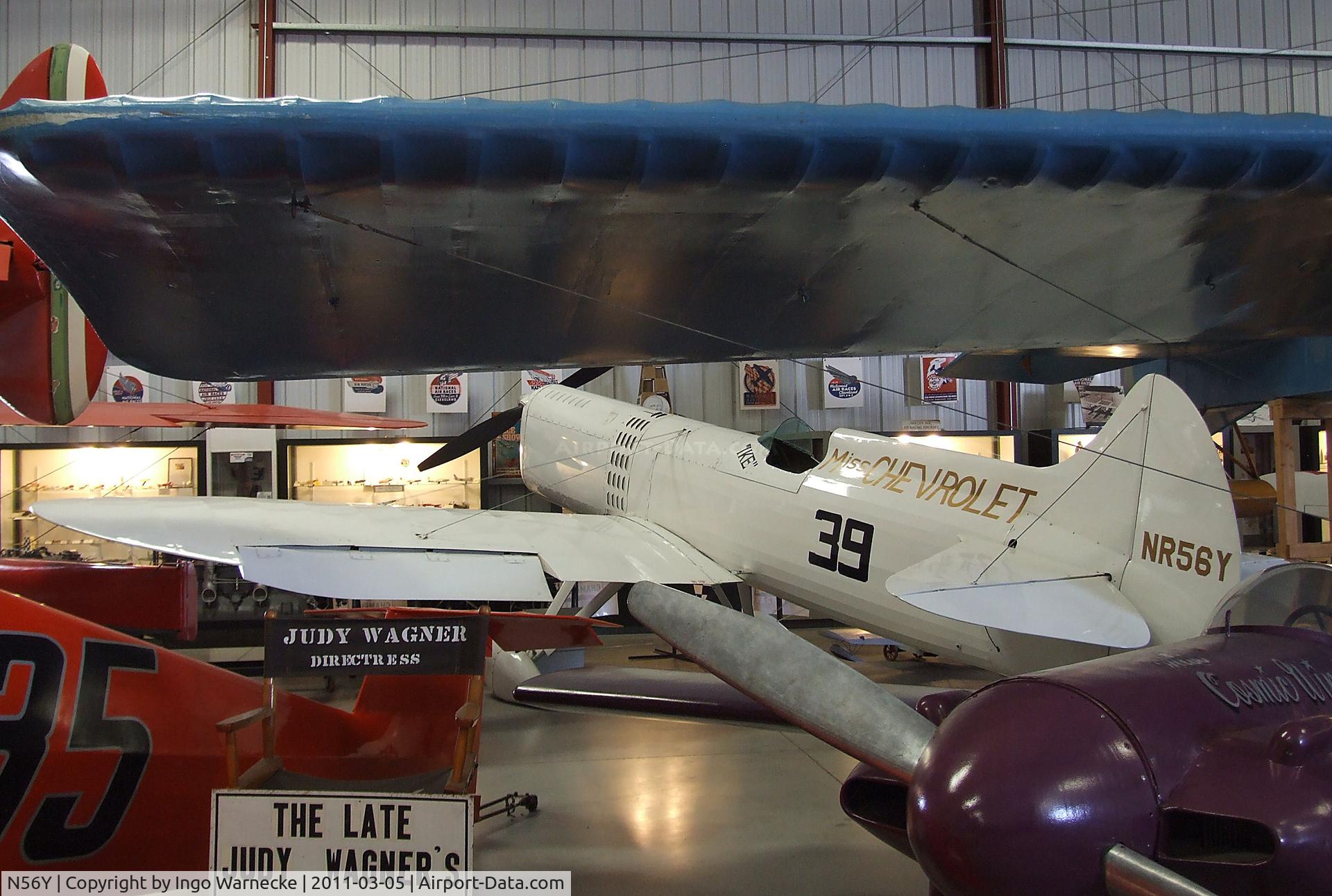 N56Y, 2004 Howard Aircraft DGA-4 Ike Replica C/N 1, Howard Ike racer replica at the Planes of Fame Air Museum, Chino CA