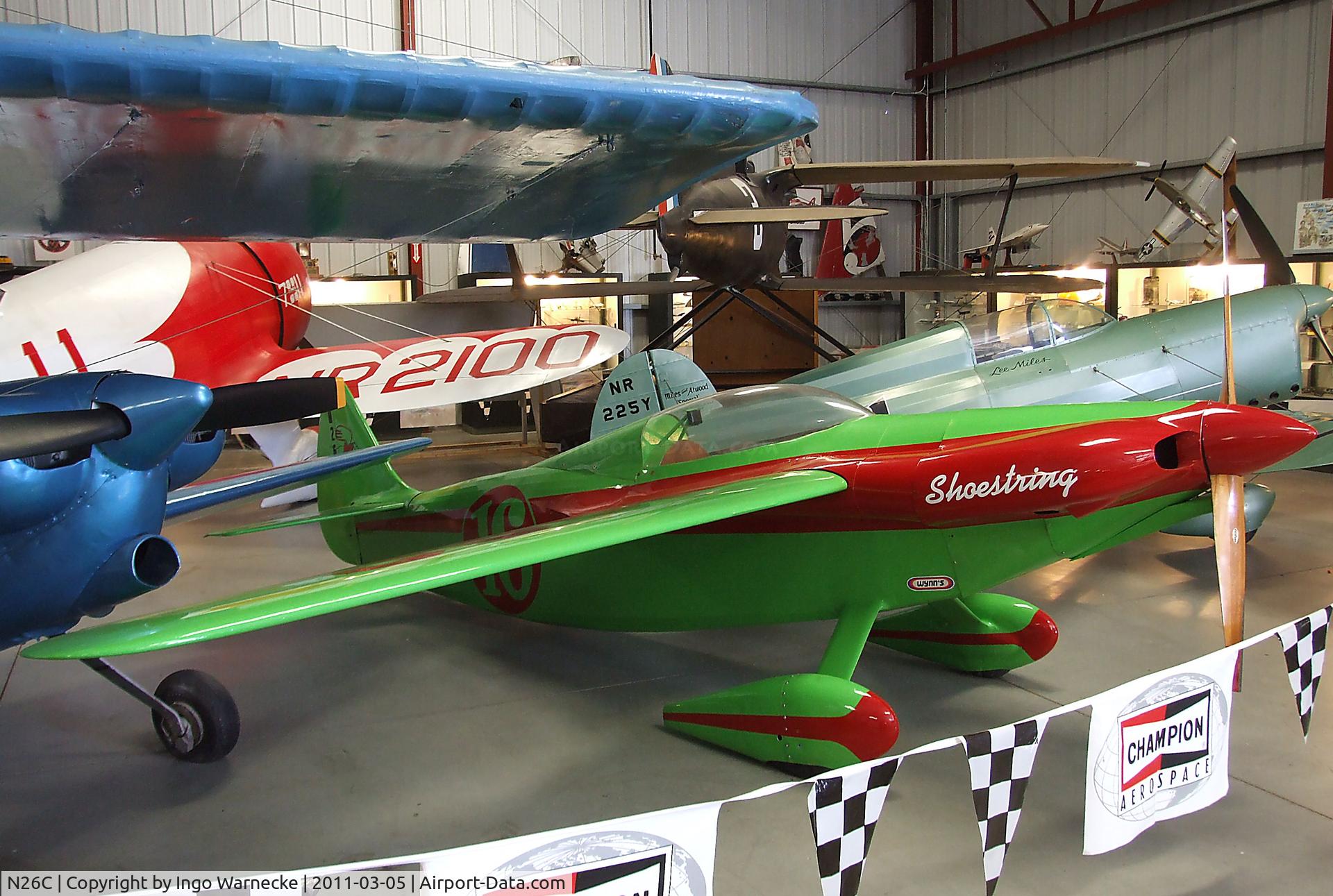 N26C, 1958 Forney F-1 C/N 5661, Forney F-1 at the Planes of Fame Air Museum, Chino CA