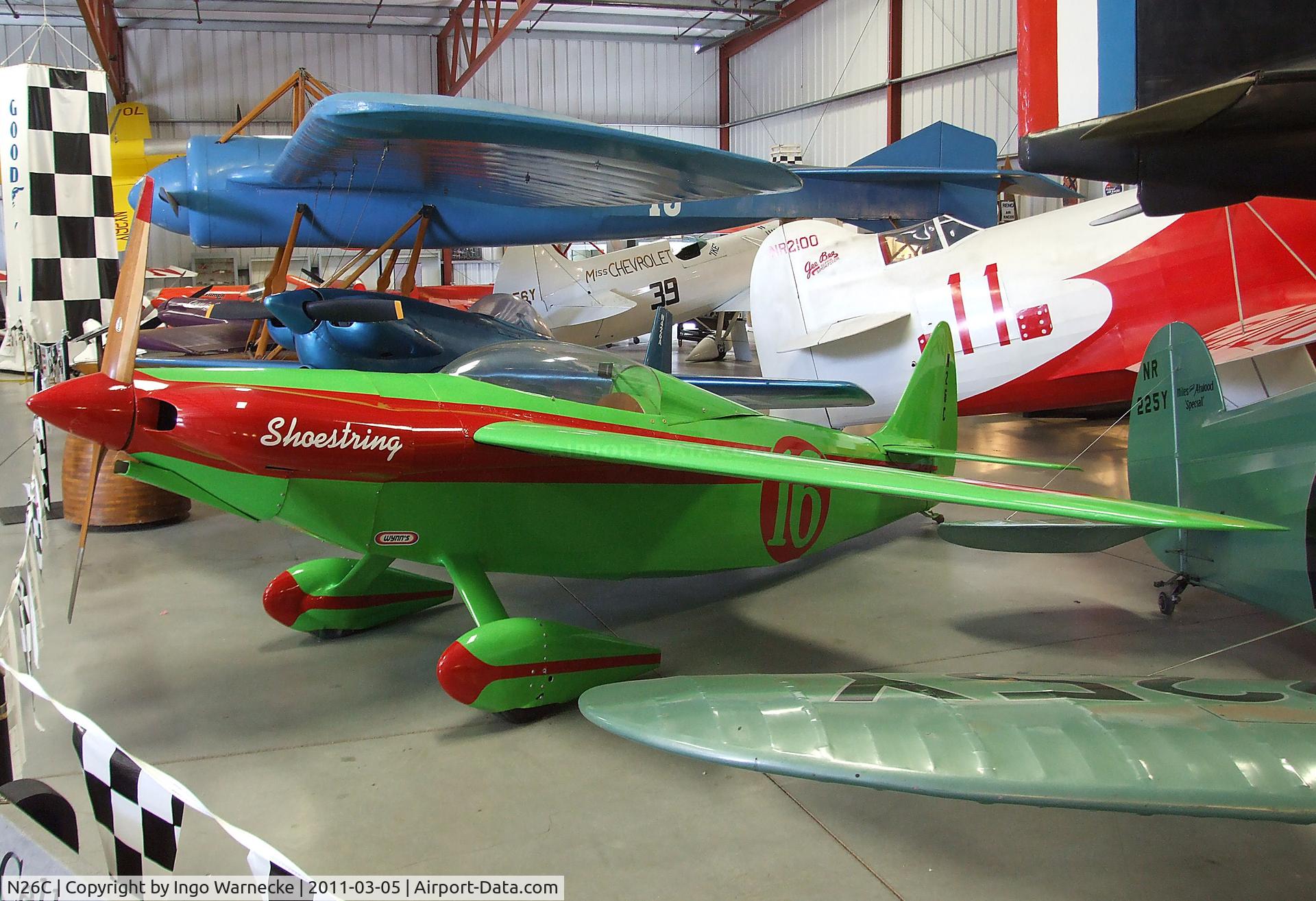 N26C, 1958 Forney F-1 C/N 5661, Forney F-1 at the Planes of Fame Air Museum, Chino CA