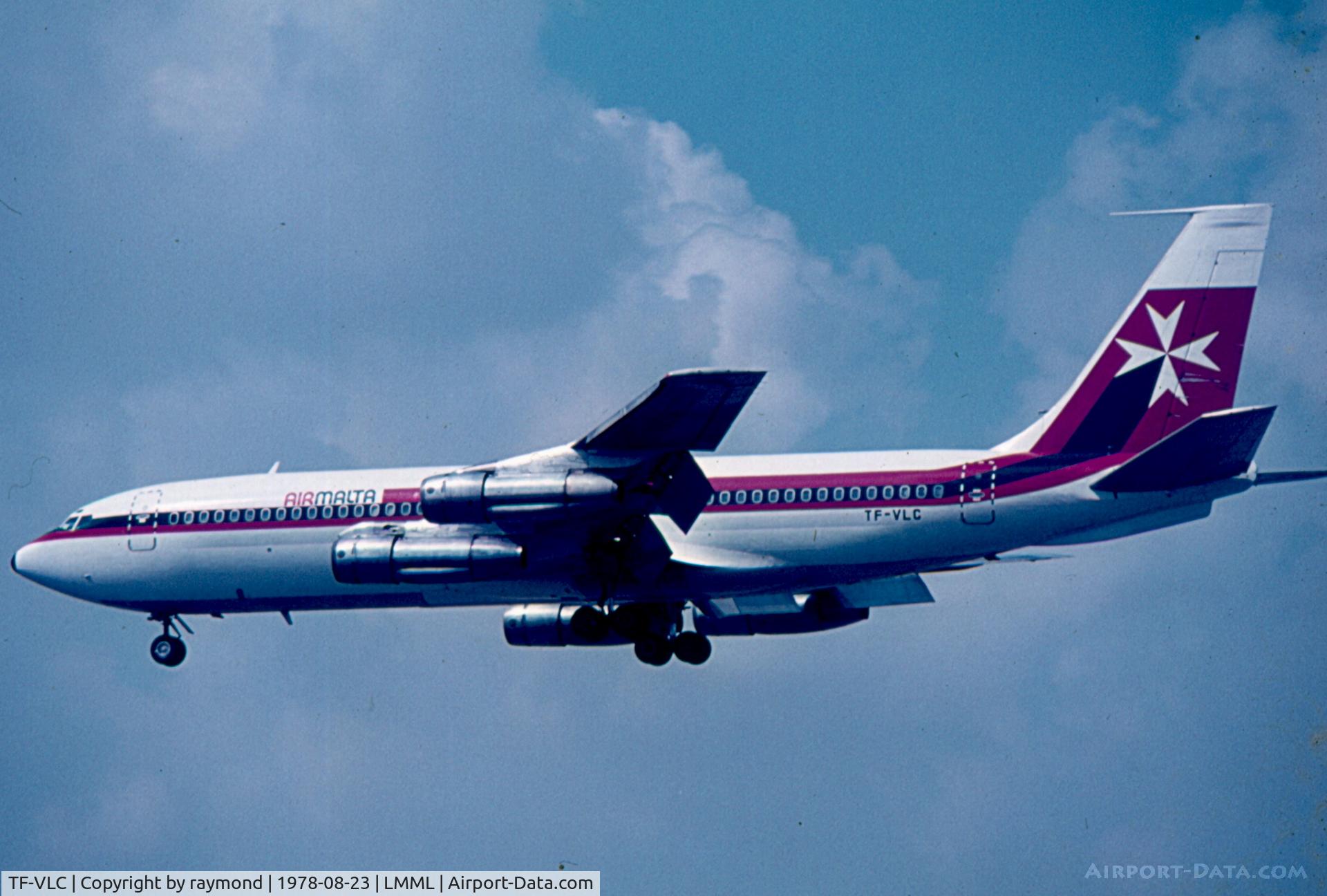 TF-VLC, 1964 Boeing 720-047B C/N 18820, B720 TF-VLC Air Malta (Leased)