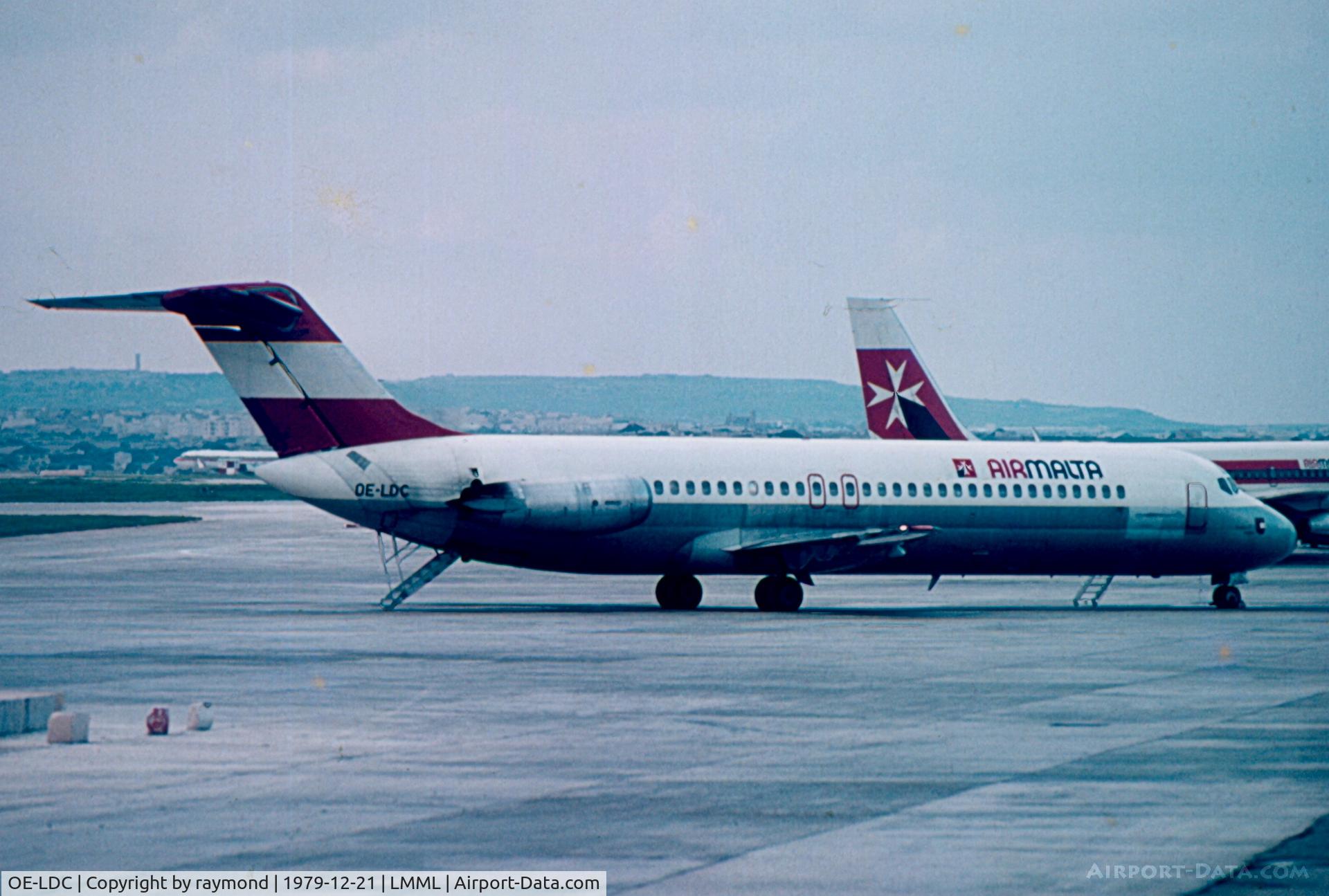 OE-LDC, 1971 Douglas DC-9-32 C/N 47520, DC9 OE-LDC Air Malta (Leased)